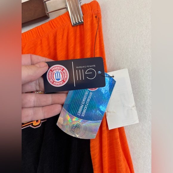 OKLAHOMA STATE‎ University Dress OSU Cowboy NEW Strapless Short Large Swim Cover - Picture 2 of 12